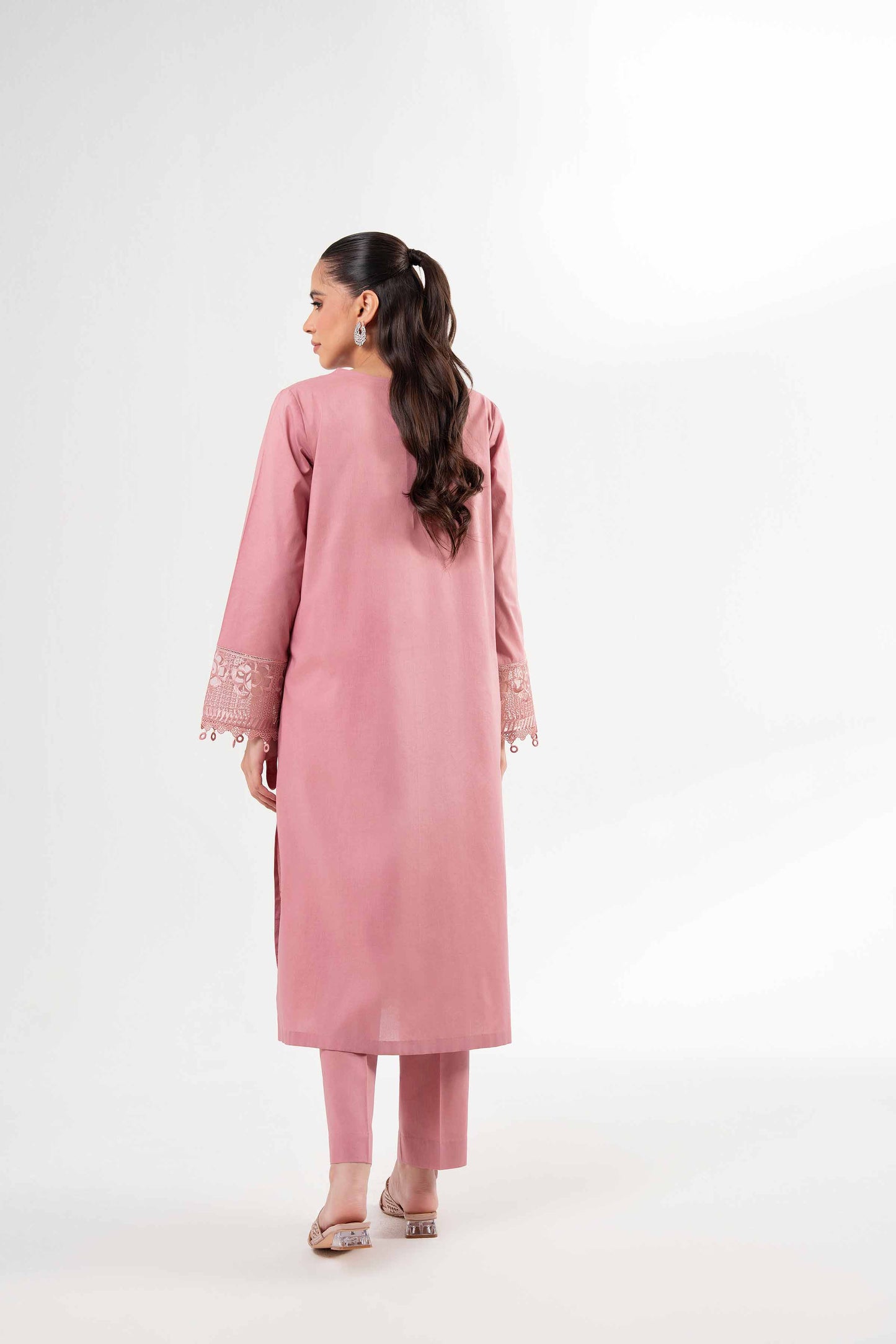 2 Piece - Dyed Embroidered Suit - 42502065