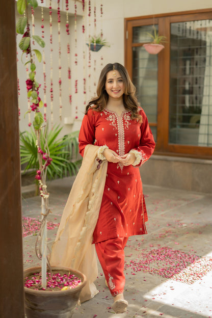 RONAQ (Shirt & Dupatta)