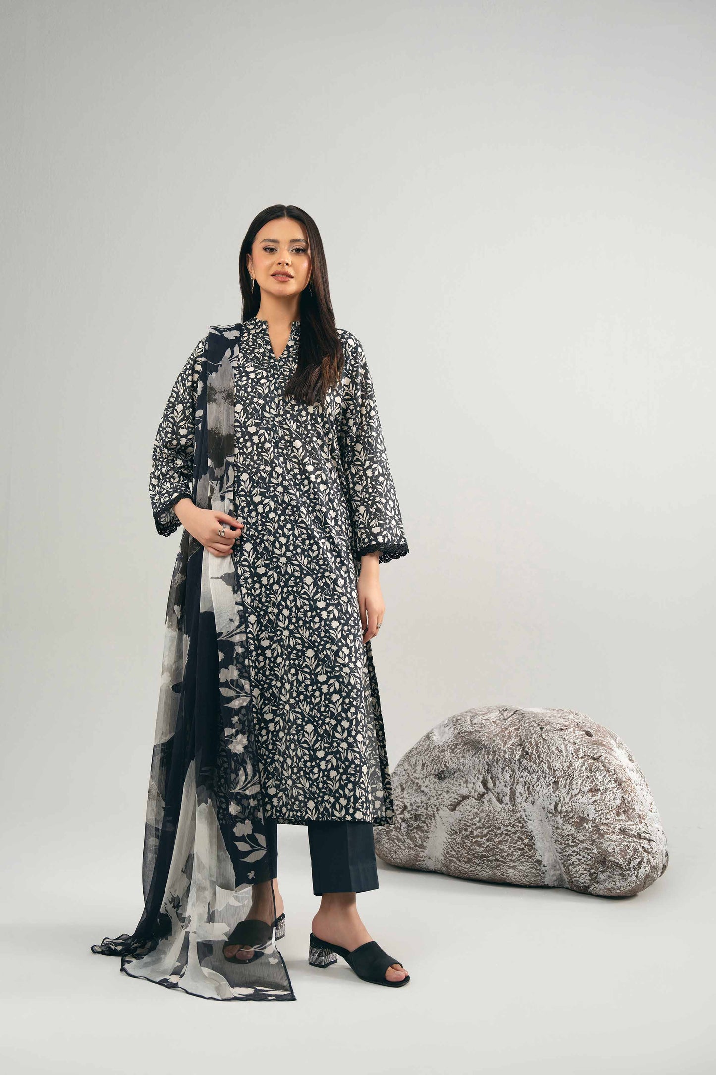 2 Piece - Digital Printed Suit - 42502009