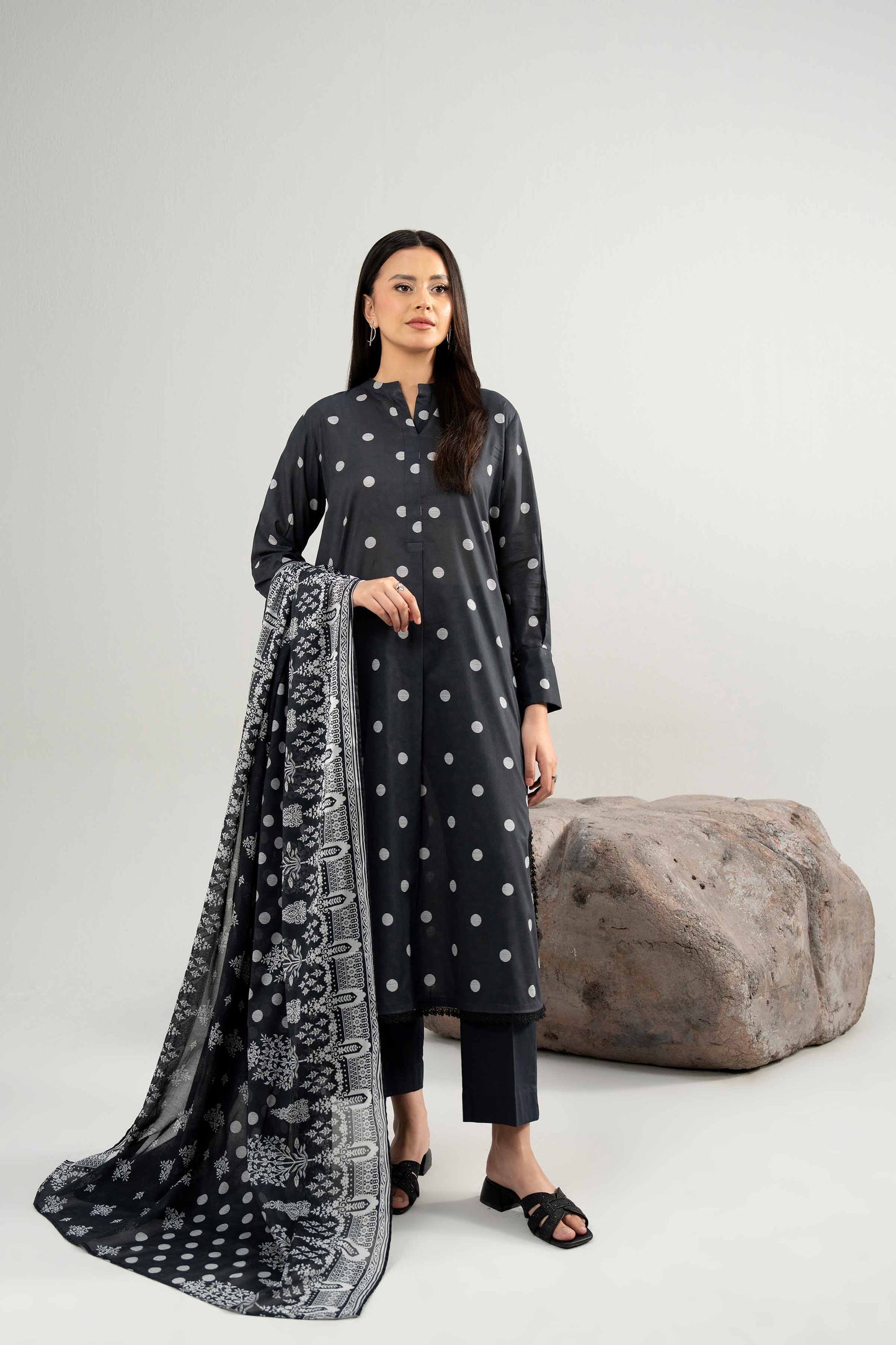 3 Piece - Printed Suit - 42502019