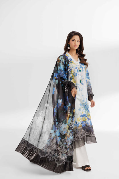 3 Piece - Digital Printed Suit - 42502098