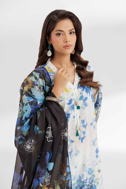 3 Piece - Digital Printed Suit - 42502098