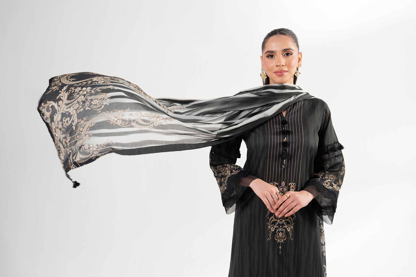 3 Piece - Digital Printed Suit - 42502103