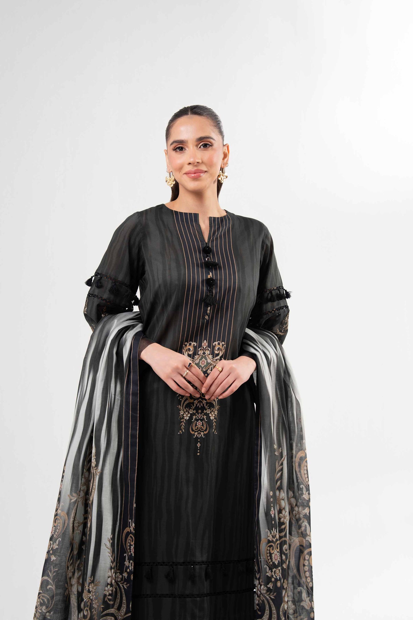 3 Piece - Digital Printed Suit - 42502103